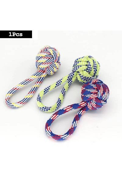 Choice F 18cm 1PC Dog Toy Carrot Knot Rope Ball Cotton Rope Dumbbell Puppy Cleaning Teeth Chew Toy Durable
