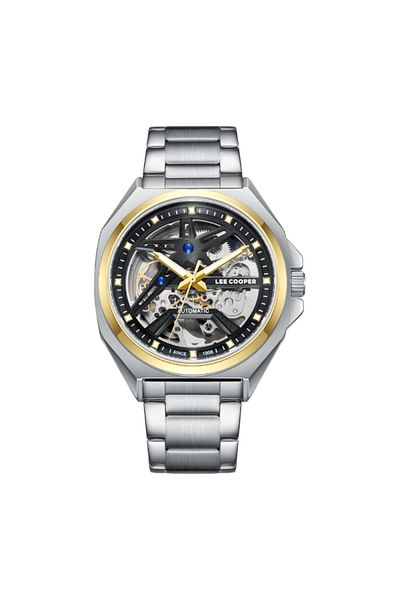 Lee Cooper Men Automatic Black Dial Watch - LC08097.250
