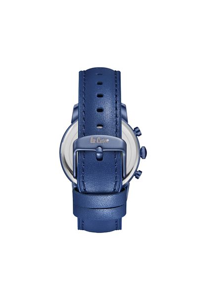 Lee Cooper LC08085.999 Men Multi Function Display Watch & Leather Strap Dark Blue