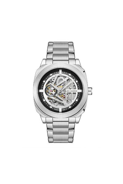 Lee Cooper Men Automatic Black Dial Watch - LC08075.330
