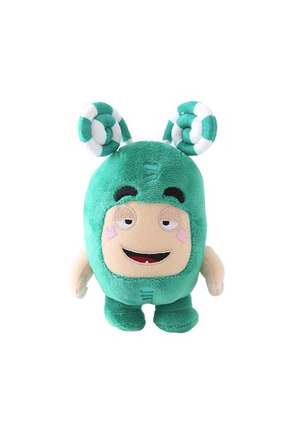 Choice 18CM A 18cm Cartoon Oddbods Anime Plush Toy Treasure of Soldiers Monster Soft Stuffed Doll Fuse Bubb