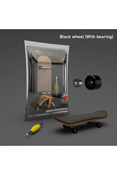 Choice لوح تزلج أسود مع محمل لعبة ألغاز إصبعية من خشب القيقب لوح أصابع هوايات...