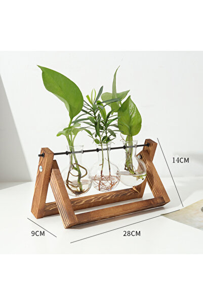 Choice حامل مزهرية خشبي على الطراز G3262C، حامل نباتات مائية، ديكور منزلي، حا...