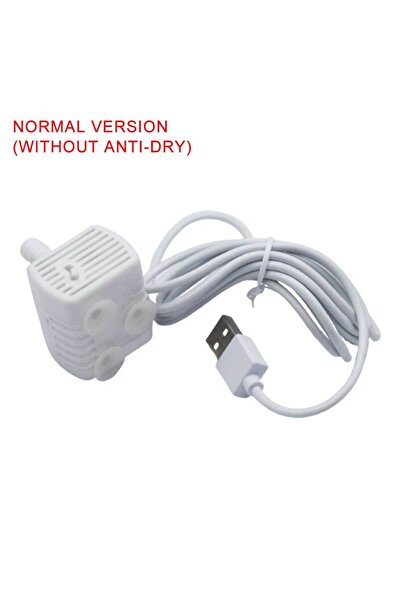 Choice مضخة مياه عادية بيضاء بمقبس USB لمضخة مياه القطط الأليفة ومحرك بديل مض...