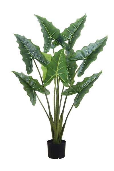 EqiEch Artificial Tree,Artificial Simulation Plant,9-leaf Salian Fake Plant,Potted Faux Tree,120cm