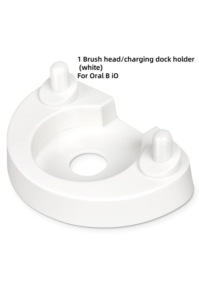 Choice حامل فقط (أبيض) حامل فرشاة أسنان فقط لفرشاة الأسنان الكهربائية Oral-B ...
