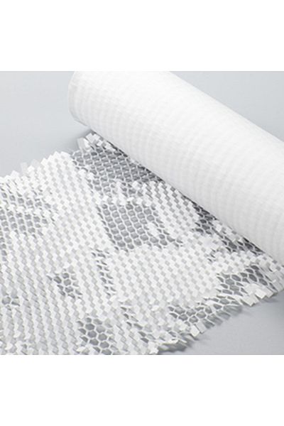 Choice White 30CMX5M 30CMX5M Honeycomb Paper, Shockproof Buffer Packaging Paper, Degradable Environmental P
