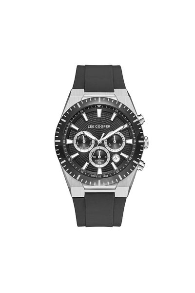 Lee Cooper Men Multi Function Black Dial Watch - LC08088.351