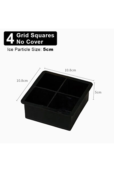 Choice3 قوالب مكعبات الثلج المصنوعة من السيليكون ذات 4 شبكات 4/6/8/15 شبكة قو...