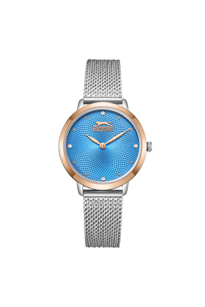 Slazenger SL.9.2397.3.04 Women Analog Display Watch & Stainless Steel Strap S...