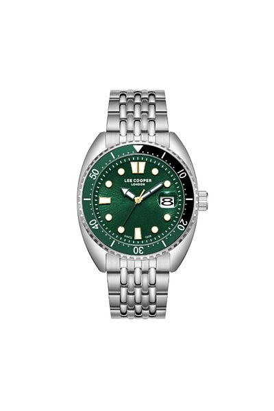 Lee Cooper Men Analog Dark Green Dial Watch - LC07997.370