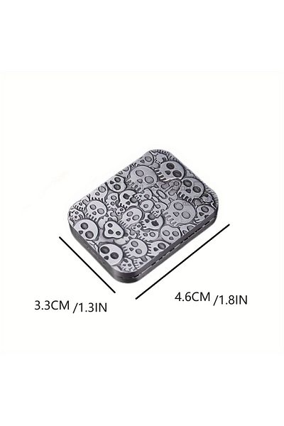 Choice huiseGui 1pc Metal Fidget Toys - Metal Poker Push Card Fidget Slider Stress Relief Toy,Fidget Toy Ha