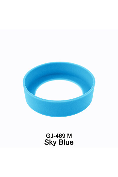 Choice M Sky Blue 1Pcs 7CM Silicone Water Cup Gasket Anti-wear And Scratch Sl...
