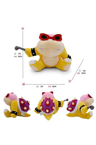 Choice Roy Wendy Lemmy Roy Iggy Morton Ludwig Larry Plush Toys 7 Style Peluche Stuffed Animal Doll Gift,Car
