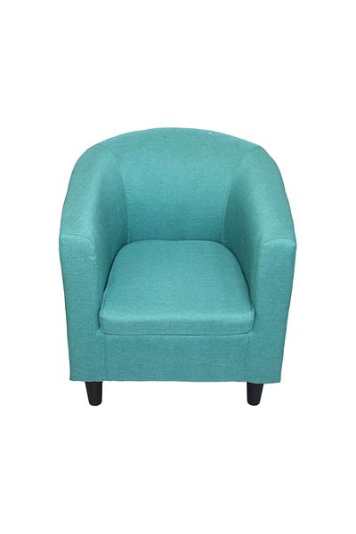 Homelux Marshall armchair, 69X78X82 cm, fabric, green, wood