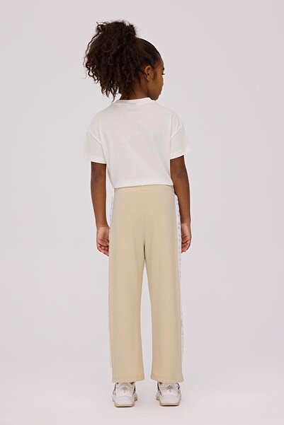 Tyess Girl's Beige Sweatpants
