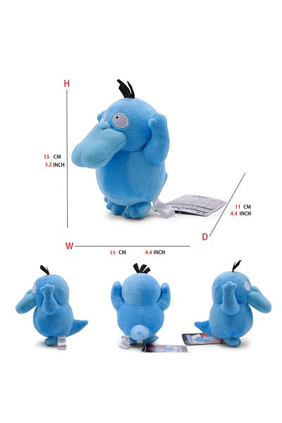 Choice Psyduck Gengar Shiny Psyduck Jigglypufff Plush Toy, Peluche Dolls Psyduck Stuffed Figure for Kids Gi