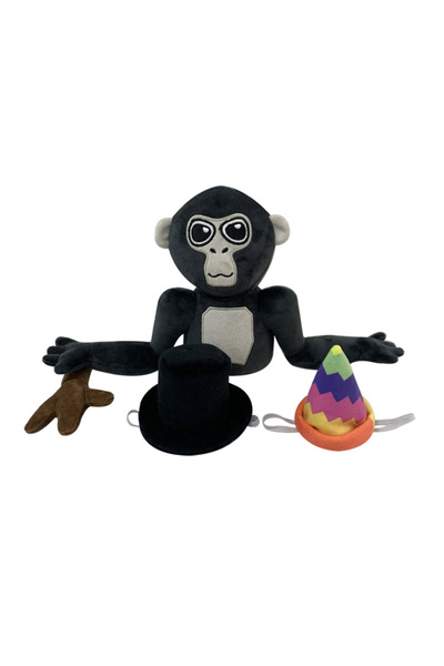 Choice لعبة قرد الغوريلا المحشوة الناعمة اللطيفة بحجم 20 سم، دمى كرتونية لطيفة لتزيين المنزل، دمى كاواي بيل.