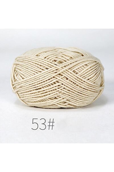 Choice 53 50g Milk Cotton Crochet Yarn 4ply Knitting Wool Needlework Dyed Lan...