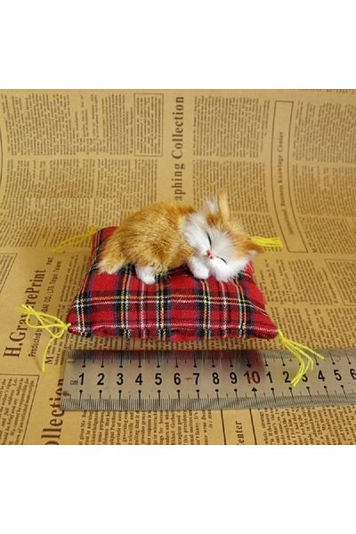 Choice C Cute Soft Stuffed Kitten Model Simulation Cat Plush Toys Fake Cat Realist Animals for Kids Girls .