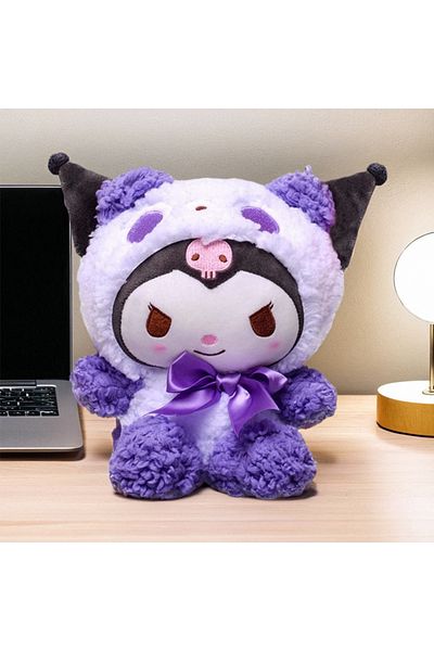 Choice Light Grey Hot 25cm Kawaii Sanrio Kuromi My Melody Cinnamoroll Plush Toys Doll Pillow Anime Cartoon