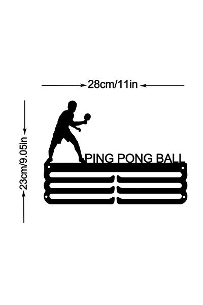 Choice TY3279-05 1PC Football/Running/ Ice Hockey Medal Hanger Display ，Wall Home Badge Competition Gymnast