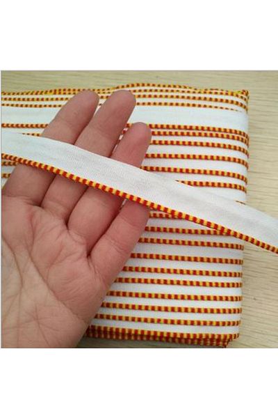 Choice width 1.5cm orange 3M DIY Headbands for Hard Cover Book Photo Book Head &Tail Band Ribbon Black Whit