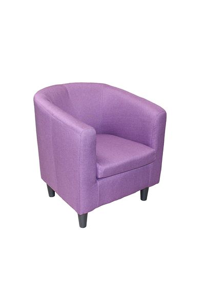 Homelux Marshall armchair, 69X78X82 cm, fabric, purple, wood