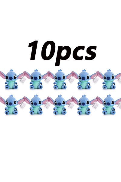 Choice 20cm-A-10pcs 20cm Stitch Stuffed Plush Models Cartoon Stuffed Plush Dolls Anime Plush Baby Toys Kawa