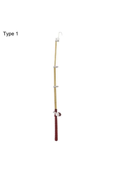 Choice Type 1 1:12 Miniature Fishing Rod Fish Pole Trammel Net Dollhouse Decoration Doll Accessories Scene
