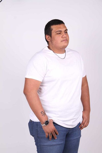 ekis collection Plus Size Crew Neck T-Shirt