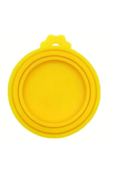 Choice yellow One Reusable Silicone Pet Can Lid Bpa Free Suitable For Most Sized Dog And Cat Cans - Keeps F