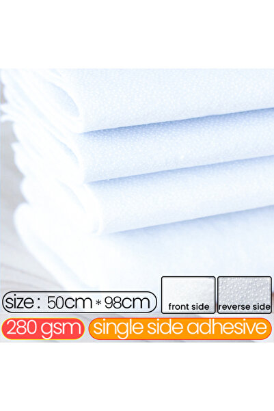 Choice F025-280GSM 180/200/280/300/320/370/400gsm لاصق من جانب واحد من القطن ...