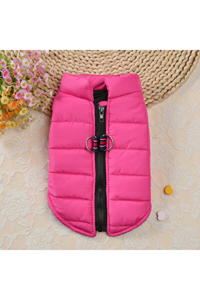 Choice ملابس كلاب وردية مقاس 2XL معطف كلاب شتوي دافئ سترة ناعمة ملابس جرو الح...