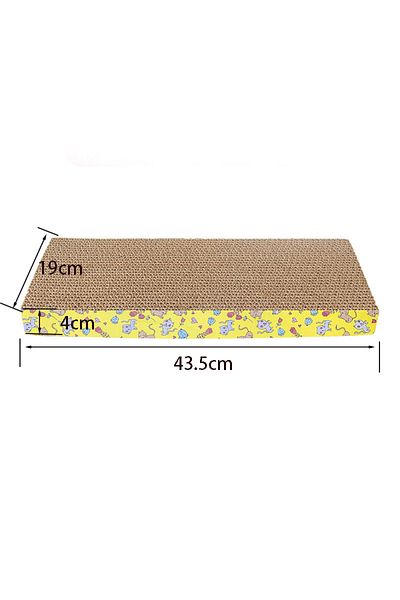 Choice Straight Plate Cat Toys Cat Scraper Sharpening Claw Cardboard Corrugated Board Scratch-resistant Cat