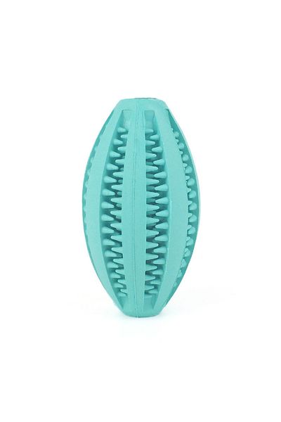 Choice Small Dog Light Blue Pet Dog Chew Toys Teeth Cleaning Snack Ball Pet Dog Toy Ball Natural Rubber Sup
