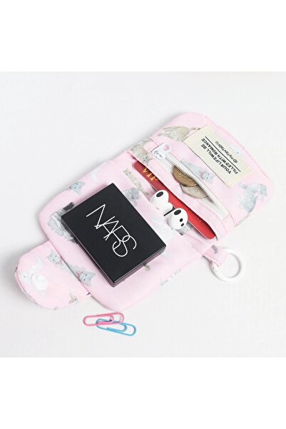Choice Pink 1pc Zero Wallet Female Student Cute Storage Bag Canvas Fresh Coin CDD Card Bag Versatile for Da