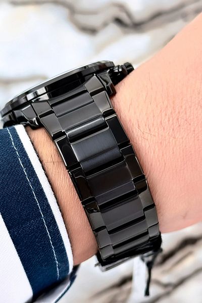 Ferrucci Men's Watch Zmfer086, Mineral Glass and Steel Band & Case