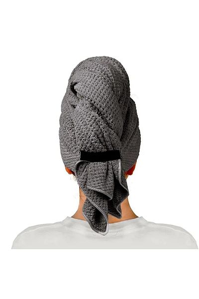 Choice 1pc 63x105cm Grey Cross Border Dry Towel Bath Towel New European Dry Hair Hat Woman Ins Draught Abso