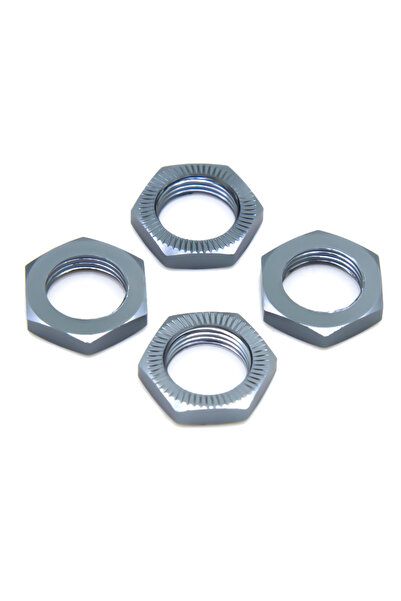 Choice 001B 4 قطع 17 مم صامولة عجلة محول سداسي الخيط بمسافة 1.25 مم لبعض نماذ...