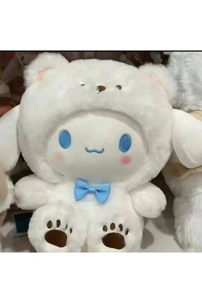 Choice 25cm-12 Kawaii 25cm Sanrio Jade Dog Kuromi Dressing Doll Doll Plush Toy Stuffed Animal Patung Dolls