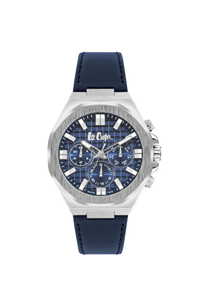 Lee Cooper ساعة لي كوبر متعددة الوظائف للرجال بمينا أزرق داكن - LC07983.399