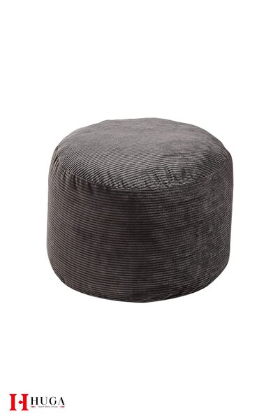 Huga Metal Puffy Puf Koltuk, Berjer Relax Koltuk Uzanmalı Kanepe , 3lü Takım
