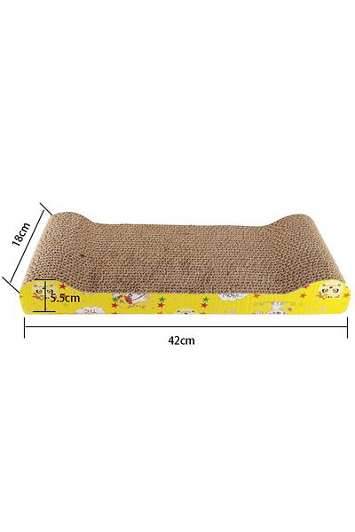 Choice Bony Type Cat Toys Cat Scraper Sharpening Claw Cardboard Corrugated Board Scratch-resistant Cat Scra
