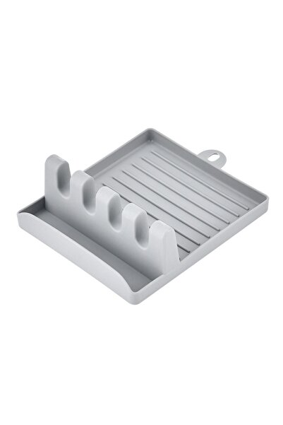 Choice حامل ملاعق المطبخ الرمادية، رف الشوكة، منظم الرفوف، حامل عيدان تناول ا...