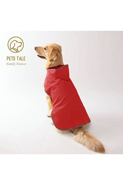 Choice 4XL أحمر - حافظ على جروك جافًا وأنيقًا: معطف واق من المطر أصفر مزدوج ا...