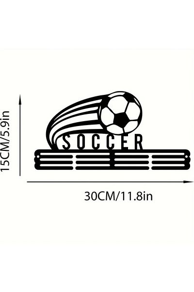 Choice TY5283 1PC Football/Running/ Ice Hockey Medal Hanger Display ，Wall Home Badge Competition Gymnastics