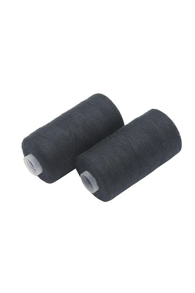 Choice black 2Pcs 500M Sewing Thread Polyester Thread Set Strong And Durable Black White Sewing Threads For