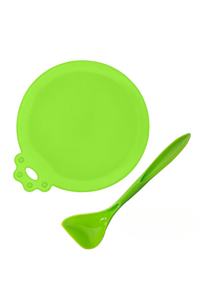 Choice green 2pcs/set Reusable Pet Food Can Cover Silicone Dogs Cats Storage ...