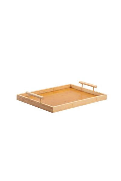 ÇIRPAN EV BAMBU DİKDÖRTGEN TEPSİ 26X38CM